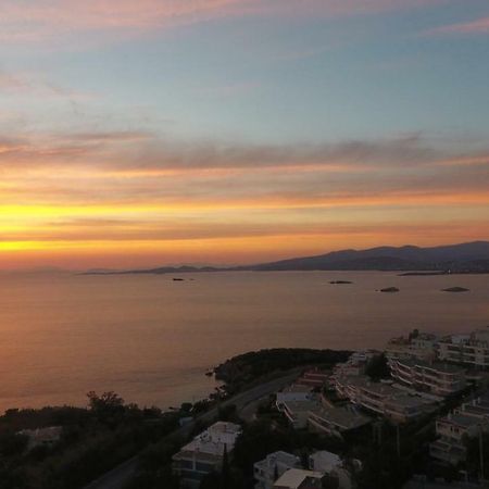 Saronida Summer Studio With Breathtaking View 라고니씨 외부 사진