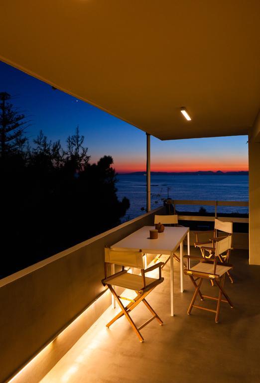 Saronida Summer Studio With Breathtaking View 라고니씨 외부 사진