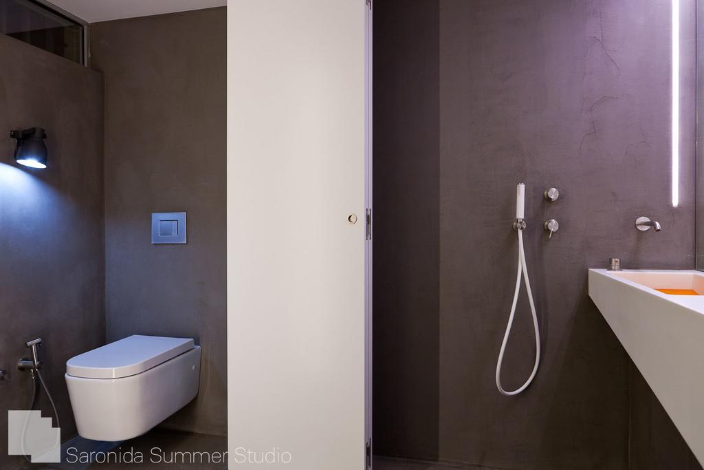 Saronida Summer Studio With Breathtaking View 라고니씨 외부 사진