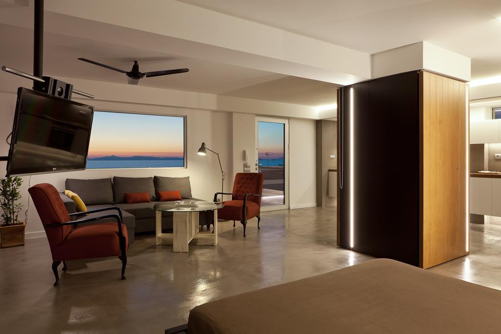 Saronida Summer Studio With Breathtaking View 라고니씨 외부 사진