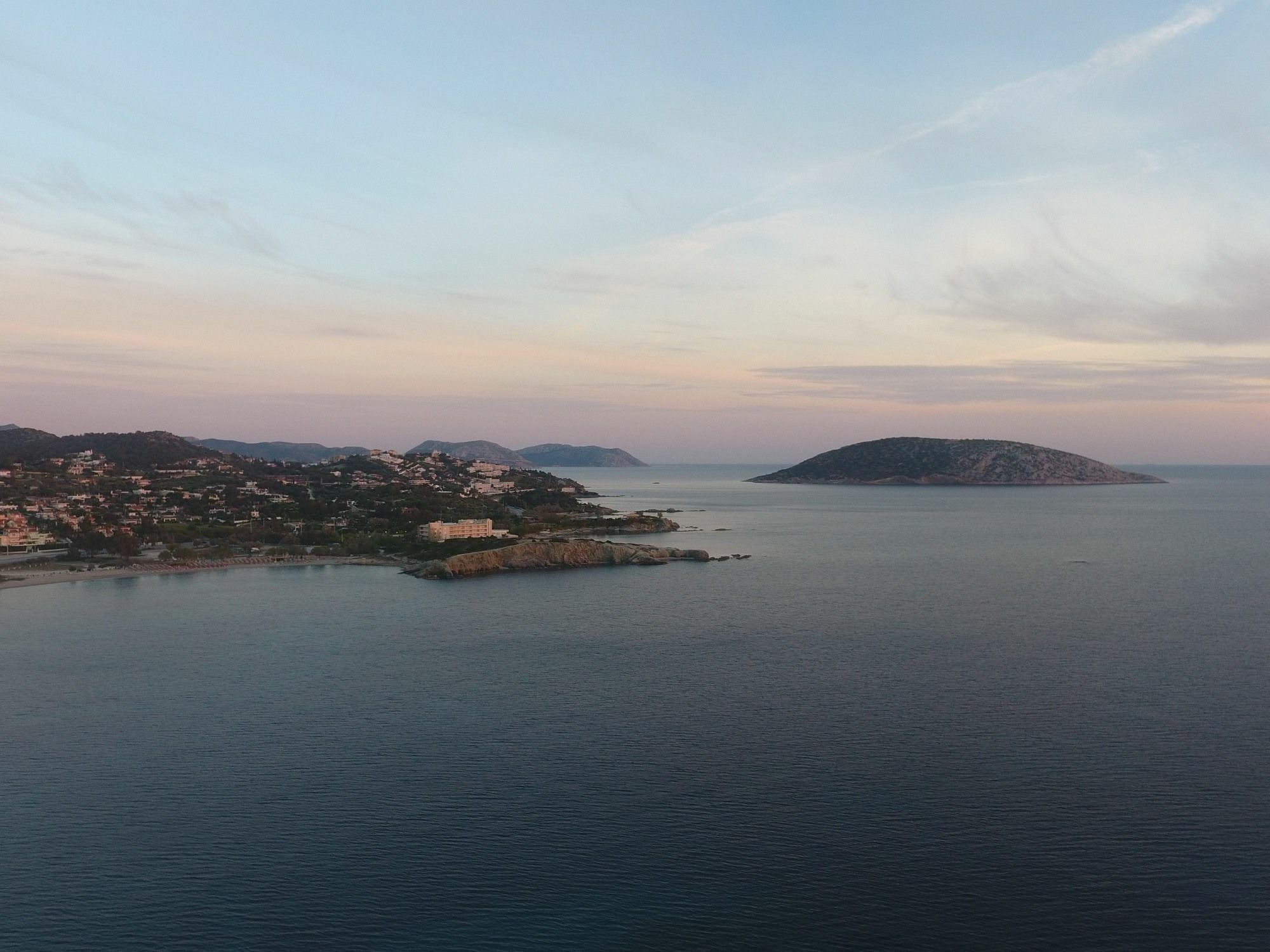 Saronida Summer Studio With Breathtaking View 라고니씨 외부 사진
