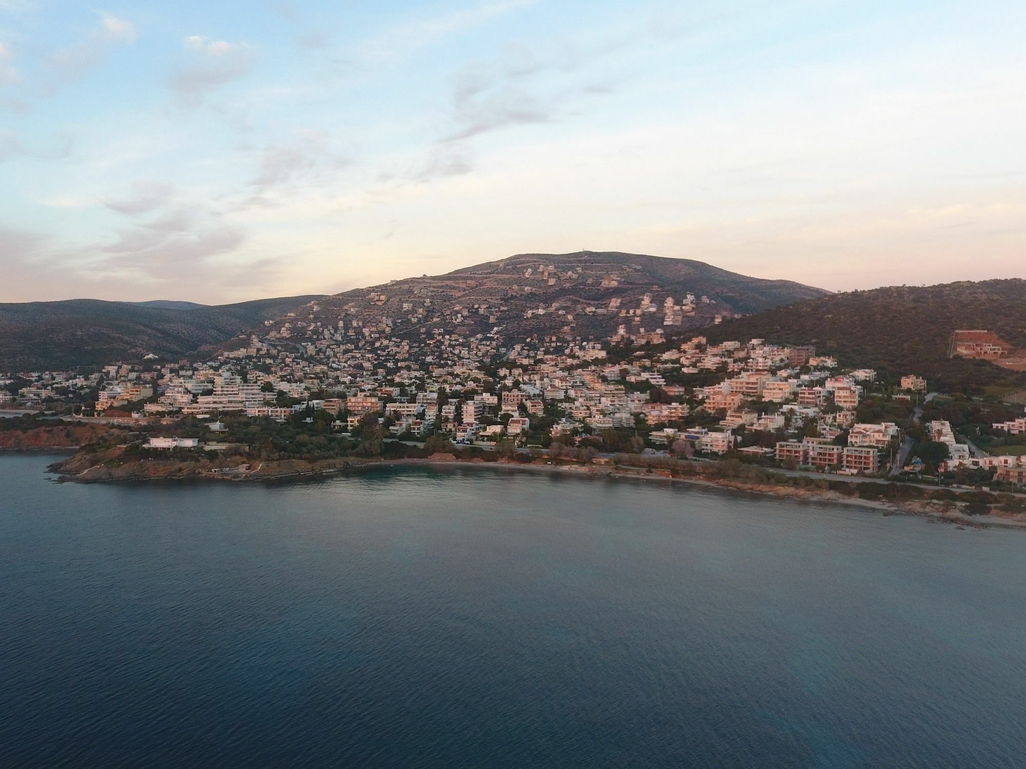Saronida Summer Studio With Breathtaking View 라고니씨 외부 사진